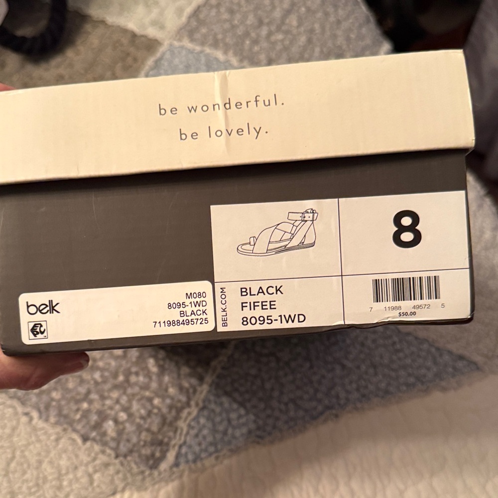 Belk Black FIFEE shoes.  Size 8